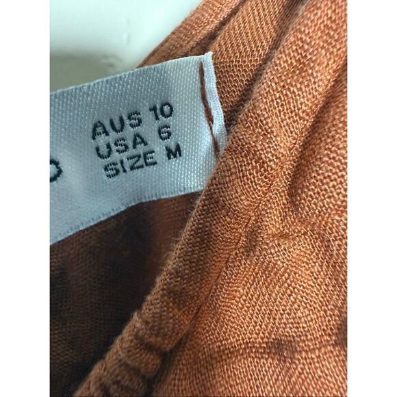 Faithfull the Brand Trapani Cut Out Linen Dress - Picture 7 of 8